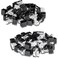 TRENDnet Cat6 RJ45 Keystone Jack 50Pack Bundle Compatible with Cat5Cat5eCat6 Cabling Recommended Use with The TCKP24 TCKP48 or TCKP12V Sold Separately BlackTCK50C6BK
