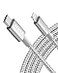 Anker New Nylon USB C to Lightning Cable Apple MFi Certified for iPhone 14 Series and More 6FTSilver