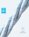 Anker New Nylon USB C to Lightning Cable Apple MFi Certified for iPhone 14 Series and More 6FTBlue