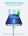 Anker New Nylon USB C to Lightning Cable Apple MFi Certified for iPhone 14 Series and More 6FTBlue