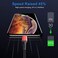 Durcord iPhone Charger Apple MFi Certified 3Pack 3FT USB A Cable for Long Charger Cable Fast iPhone Charging Cord Compatible with iPhone Xs MaxXSXRX876S6PlusSEiPadRed