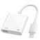esbeecables MFi Certified Lightning to HDMI Adapter for iPhone Digital AV Adapter 1080P HD Video HDMI Sync Screen Connector Cable with Charging Port for iPhone 14 13 12 11 X 8 7 iPad on HDTVProjectorM