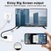 esbeecables MFi Certified Lightning to HDMI Adapter for iPhone Digital AV Adapter 1080P HD Video HDMI Sync Screen Connector Cable with Charging Port for iPhone 14 13 12 11 X 8 7 iPad on HDTVProjectorM