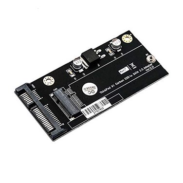 HLT X 1 Carbon 206 Pin SSD to SATA 25 Adapter for Thinkpad Lenovo