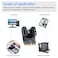 MZHOU M2AE Key to 2 Ports SATA30 6G Multiplier Free Driver with 2X SATA Cables for Motherboard SATA Hard Drive Port Extension Cards