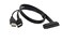 SinLoon 25 Hard Disk Drive SATA 22Pin to eSATA Data 5V USB Powered Cable Adapter for Optimized for SSD Support UASP SATA IIIECSSHDBlack