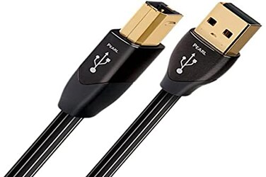 AudioQuest Pearl 15 m USB AB Cable Black 20 MaleMale