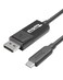 Plugable USB C to DisplayPort Bi Directional Cable 6 feet 18m Up to 4K at 60Hz USB C DisplayPort Cable Compatible with Thunderbolt and USBC Driverless