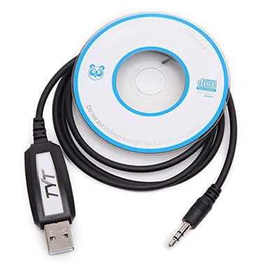 VMUKSAN TYT Original USB Program Cable Driver for Car Mobile Radio TYT TH90009000D with Software CD
