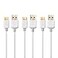 Cable Matters 3Pack Short USB to USB C Charging Cable 6 Inch15cm 3A Fast Charging in White for iPhone 1615 Samsung Galaxy S23 S22 Note 20 LG G8 Google Pixel 7a iPad Pro Nintendo Switch