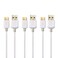 Cable Matters 3Pack Short USB to USB C Charging Cable 6 Inch15cm 3A Fast Charging in White for iPhone 1615 Samsung Galaxy S23 S22 Note 20 LG G8 Google Pixel 7a iPad Pro Nintendo Switch