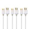 Cable Matters 3Pack Short USB to USB C Charging Cable 6 Inch15cm 3A Fast Charging in White for iPhone 1615 Samsung Galaxy S23 S22 Note 20 LG G8 Google Pixel 7a iPad Pro Nintendo Switch