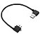 Smays USB 30 Micro B Right Angle Cable for BlackBerry Passport Seagate Toshiba External Hard Drives