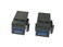 zdyCGTime USB 30 Keystone Jack Inserts 2Pack USB 30 Adapters Female to Female Connector for Wall Plate Outlet PanelBlack USB 30 A