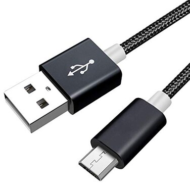 Akingdleo Replacement USB Charging Cable for Bose QC35 QuietComfort 35 Wireless Headphones IISoundLink AroundEar Wireless Headphones II 5ft Black