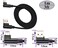 AAOTOKK 3 Ft 90 Degree Micro USB Cable Right Angle USB 20 Micro Male NylonBraided Fast Sync Charging Cord Compatible with Android Samsung LGHuawei Smartphones MoreBlack3Pack
