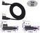 AAOTOKK 3 Ft 90 Degree Micro USB Cable Right Angle USB 20 Micro Male NylonBraided Fast Sync Charging Cord Compatible with Android Samsung LGHuawei Smartphones MoreBlack3Pack