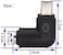 AAOTOKK 90 USB Right Angle Mini USB Male to DC 55x21mm Barrel Power Connector 5V Charger 2Pack