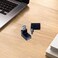 Antrader USB 30 A Male to A Female Connector 90 Degree Angle L Shape Converter Plug Data Adapter 3Pairs Up Down