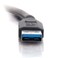 C2G 1m328 USB 30 A Male to A Male Cable Black