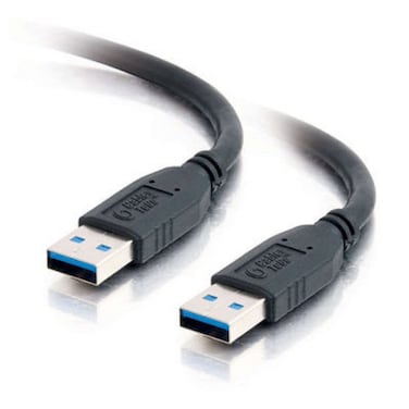 C2G 1m328 USB 30 A Male to A Male Cable Black