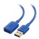 Cable Matters 5Gbps Long USB Extension Cable 10ft USB 30 Extension Cable Male to Female USB30 Extender Compatible with Webcam VR Headset Printer Hard Drive Blue
