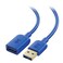 Cable Matters 5Gbps Long USB Extension Cable 10ft USB 30 Extension Cable Male to Female USB30 Extender Compatible with Webcam VR Headset Printer Hard Drive Blue