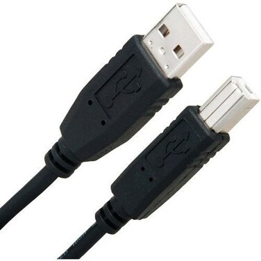 Cuziss 10FT USB PC Mac Data Sync Cable for Cricut Expression 2 Electric Cutting Machine