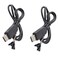 DIYmall 2PCS 5V USB to TTL Serial Cable Adapter FT232 USB Cable for Arduino ESP8266 Fingerprint Module Servo Tester