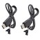 DIYmall 2PCS 5V USB to TTL Serial Cable Adapter FT232 USB Cable for Arduino ESP8266 Fingerprint Module Servo Tester
