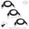 DZYDZR 3 PCS 1m Extension Cable USB to DC Cable 5V USB 20 Port Male to DC 5V Male 55mm x 21mm Power Cord 33ft