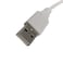 DZYDZR 3pcs Extension Cable USB to DC Cable 5V USB 20 Port Male to DC 5V Male 55mm x 21mm Power Cord White 100cm33ft
