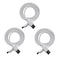 DZYDZR 3pcs Extension Cable USB to DC Cable 5V USB 20 Port Male to DC 5V Male 55mm x 21mm Power Cord White 100cm33ft