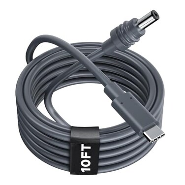 Gtaywell Starlink Mini USBC to DC Power Cable Max 100W Input USB Type C to DC Cable Waterproof Starlink Mini USB Cable Compatible with 65W PD Source 3M10Ft