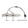 Yc HDMIHOME 40cm Dual USB 20 A Type Female to Motherboard 9 Pin Header Cable with PCI Bracket Screw Panel