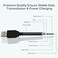 Inovat 25FT USB 20 A Male Plug to A Female Jack Extension Cord Leads Wire Cable
