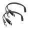 MMNNE 2Pack USB 30 Female to Dual USB Male Extra Power Data Y Extension Cable for 25 Mobile Hard Disk