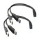 MMNNE 2Pack USB 30 Female to Dual USB Male Extra Power Data Y Extension Cable for 25 Mobile Hard Disk