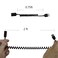 mxtechnic USB 20 Expansion Spring Coiled Cable 4in Standard Spiral Flexible Active Extension USB 20 AMale to AFemale Processors for Printers Cameras Mouse and Other USB Computers