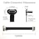 SEEHOM Short USB C to USB C Cable Flat Type C Dual 90 Degree Angled PD 65W HighSpeed Data Transfer Compatible with MacBook Galaxy All Devices 75MM