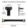 SEEHOM Short USB C to USB C Cable Flat Type C Dual 90 Degree Angled PD 65W HighSpeed Data Transfer Compatible with MacBook Galaxy All Devices 75MM
