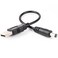usangreen Usangreen USB to Barrel Cable 55mm21mm Angled 5V DC Power Cable Straight USB