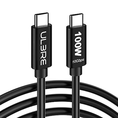 ULBRE USB C 31 Gen 2 Cable 100W 20V5A Fast Charging 10Gbps Data Transfer 4K 60Hz 33ft1M PD Fast Charging Cable