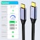HOTUTUKI USB C to USB C Data Cable 33FT 100W USB CC Cable 20V5A Fast Charging PD USB 31 Gen 2 10gbps 4K 60Hz Video Display EMarker Chip Cord Compatible with Google Pixel Monitor