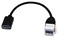 zdyCGTime USB 30 Keystone Jack Inserts Cable USB 30 A to USB A 30 Adapter 22CM9inch White Black 1 Pack
