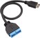 zdyCGTime USB 31 Front Panel Header to USB 30 20Pin Header Motherboard Extension Cable AdapterCompatible with ASUSStrix Z270IZ270Getc30cmBlack