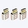 DTECH DTech HDMI Dummy Plug 4K Display Emulator Compatible with Windows Mac OSX Linux fitHeadless 3 Pack