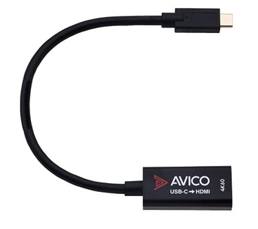 Avico USB C to HDMI 20 Adapter 4K 60hz HDR 2K 144hz 1080P 240hz Male to Female for Monitors TVs PCs MacBooks Projectors Thunderbolt Compatible