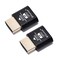EVanlak HDMI Dummy Plug Headless Ghost Display Emulator Premium Aluminum PCFit Headless1920x1080 New 3RD60Hz2Pack