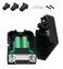 DTECH DB9 Breakout Connector DB9 Female RS232 Serial Adapter Solderless Module Board with Terminal Block Case Nuts and Tail Pipes DB9 Female Nuts